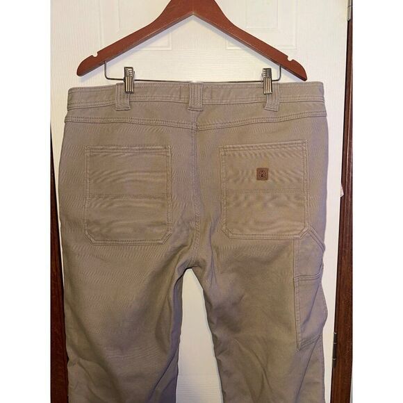 Coleman Bonded Fleece Lined Tear Resistant Comfort Stretch Utility Pants Size 38 - Picture 5 of 13